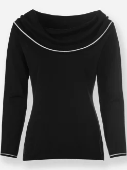 Pullover|heine Carmenpullover schwarz