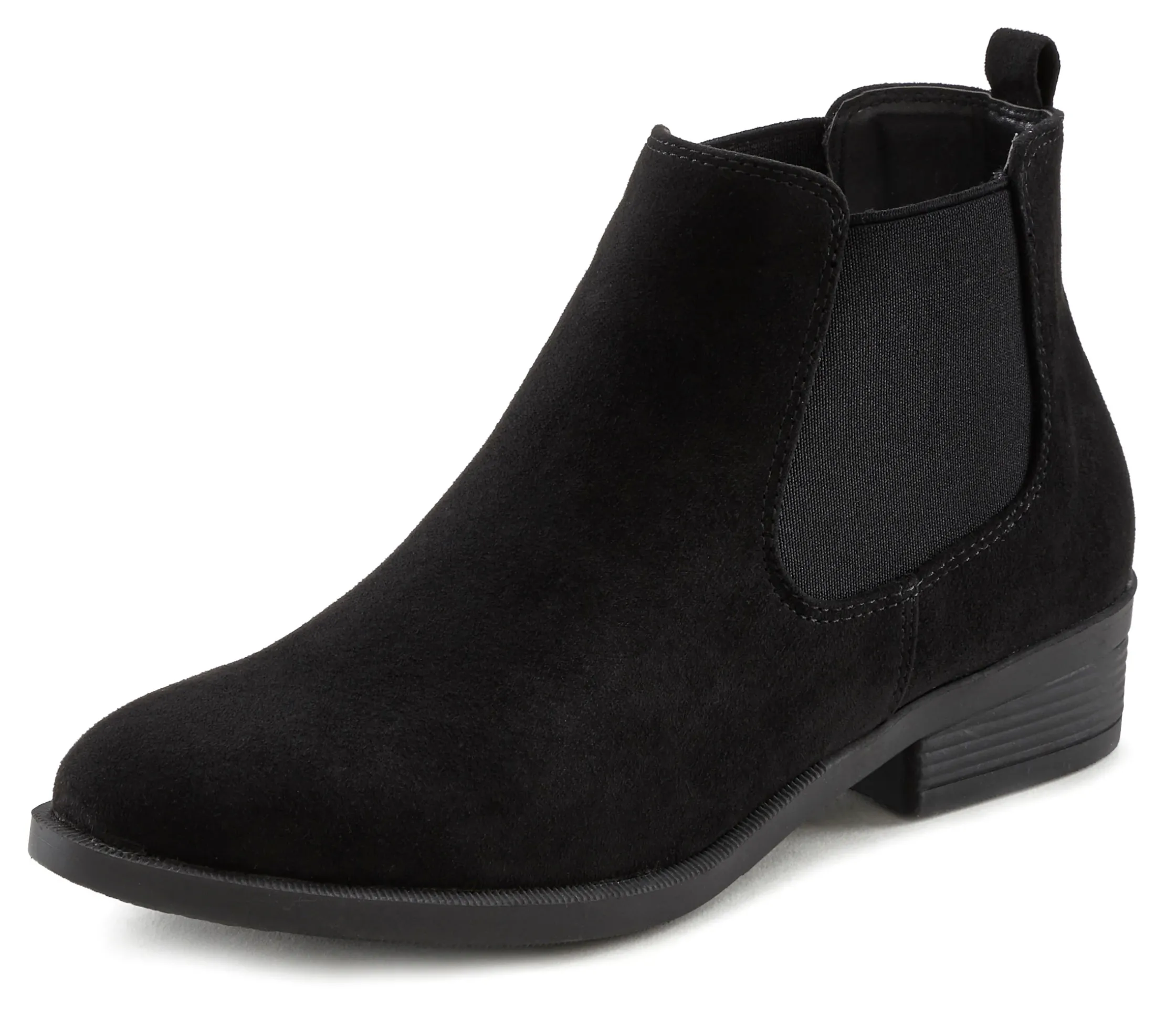 Stiefeletten|Stiefel|Vivance Chelseaboots schwarz