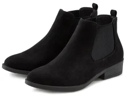 Stiefeletten|Stiefel|Vivance Chelseaboots schwarz