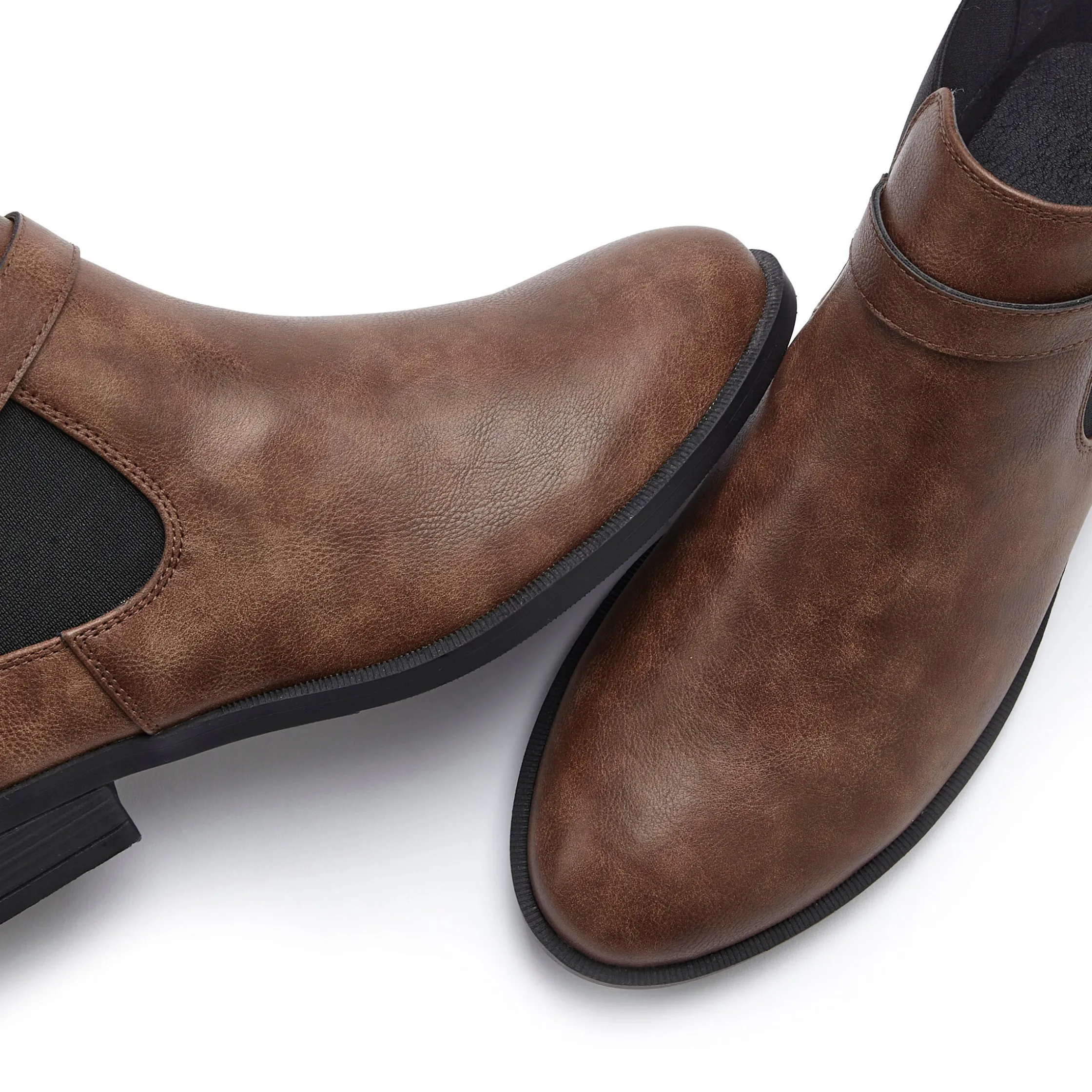 Stiefeletten|Stiefel|Vivance Chelseaboots braun