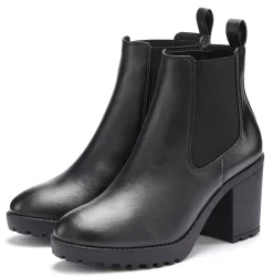 Stiefeletten|Stiefel|Vivance Chelseaboots schwarz
