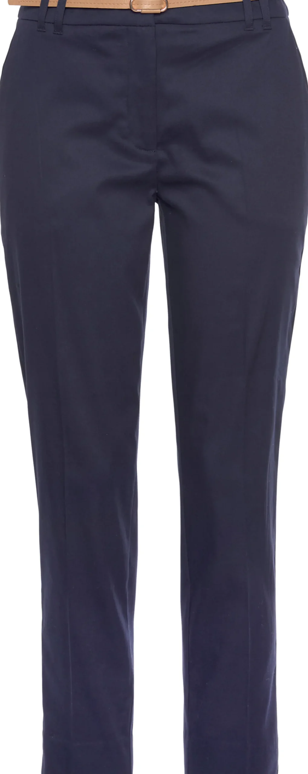 Strandmode|Hosen|Vivance Chinohose marine