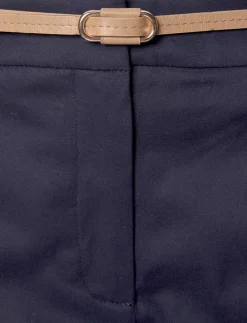 Strandmode|Hosen|Vivance Chinohose marine