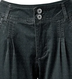 Basics|Hosen|heine Chinohose in Karotten-Form schwarz