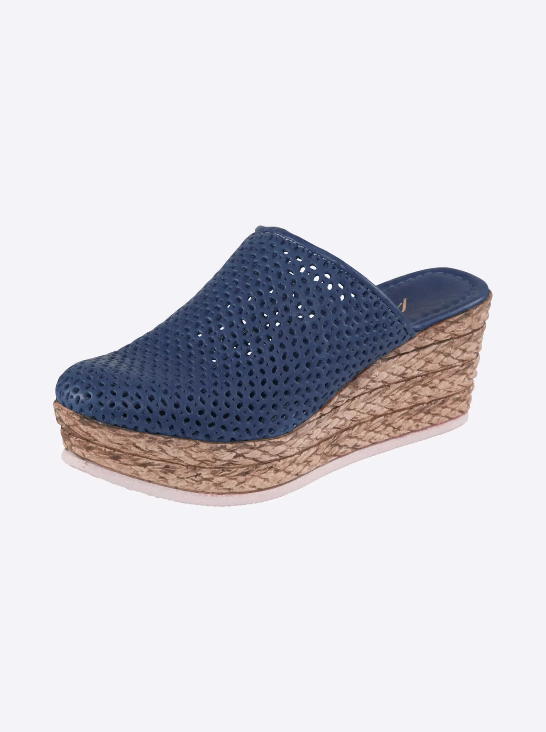 Pantoletten|Andrea Conti Clog jeansblau