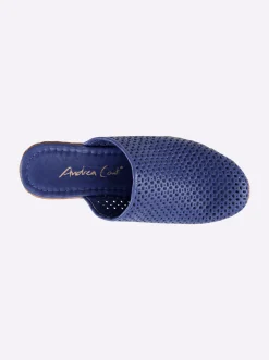 Pantoletten|Andrea Conti Clog jeansblau