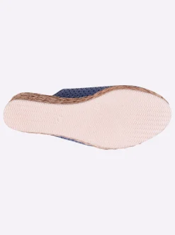 Pantoletten|Andrea Conti Clog jeansblau