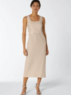 Kleider|heine Cocktailkleid beige