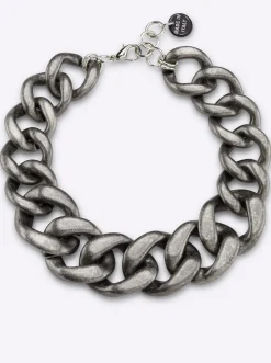 Schmuck|heine Collier altsilberfarben