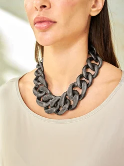 Schmuck|heine Collier altsilberfarben