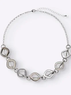 Schmuck|heine Collier silberfarben