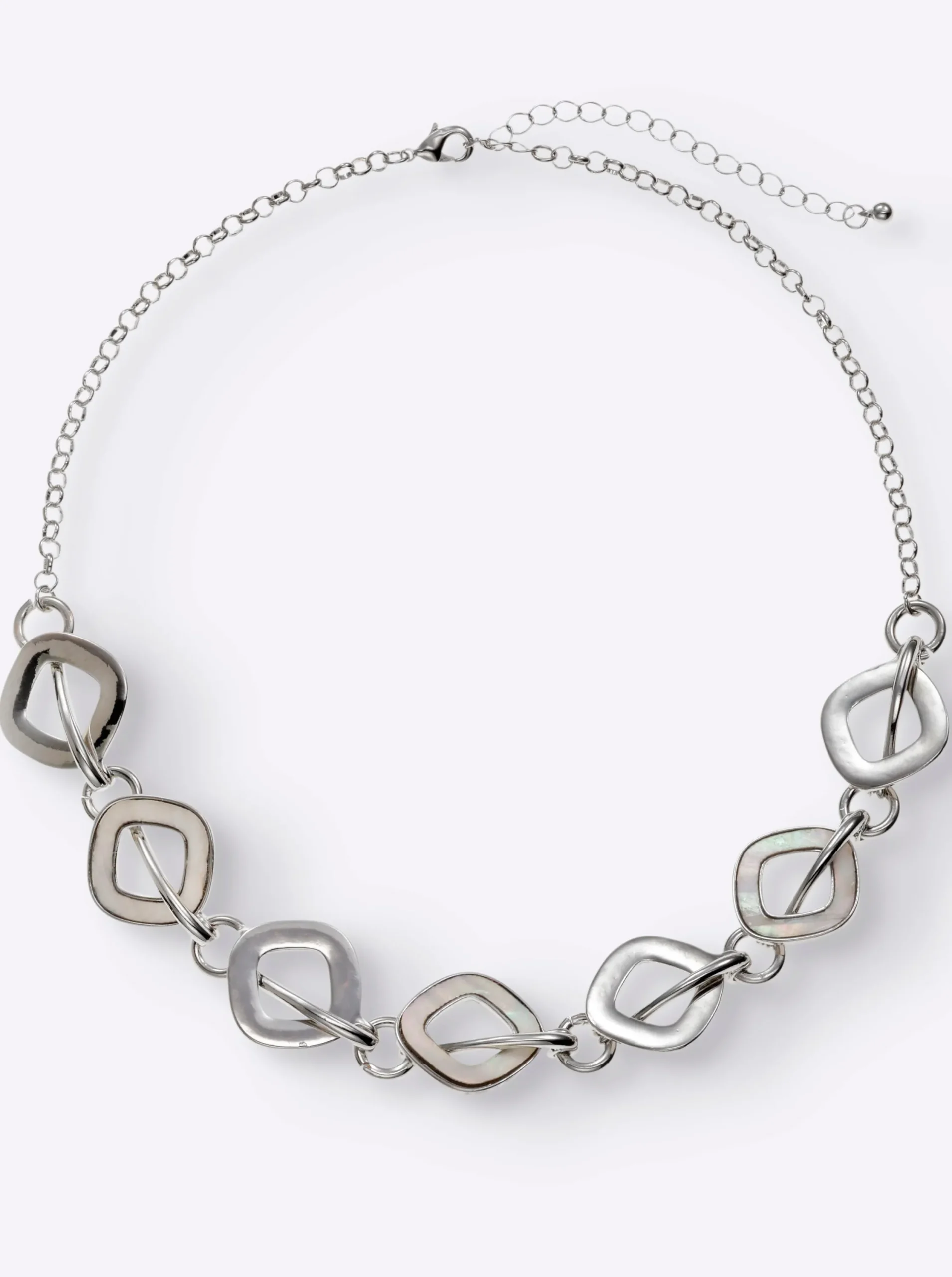 Schmuck|heine Collier silberfarben