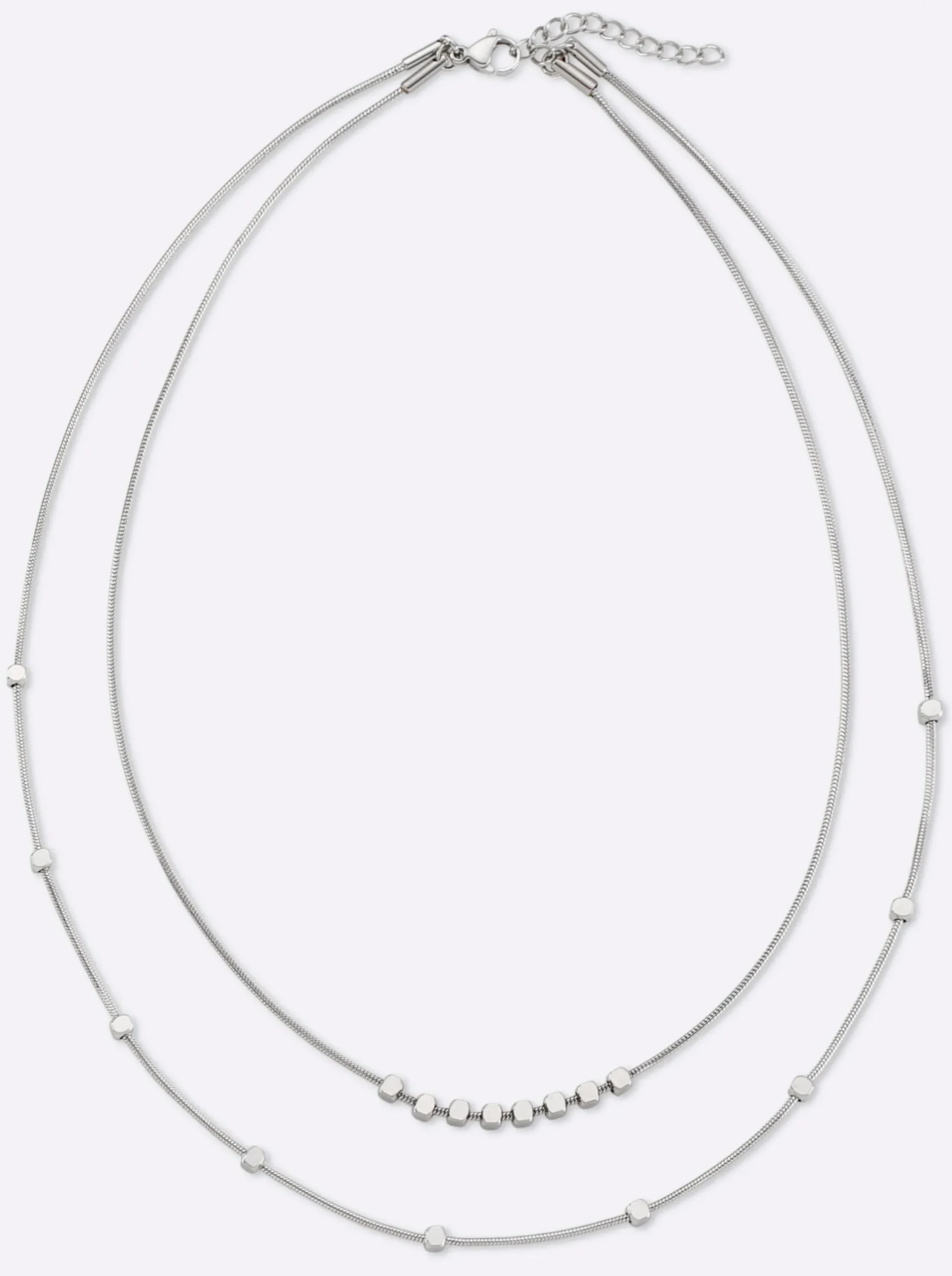 Schmuck|heine Collier silberfarben