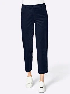 Hosen|Stehmann Comfort line Cordhose marine
