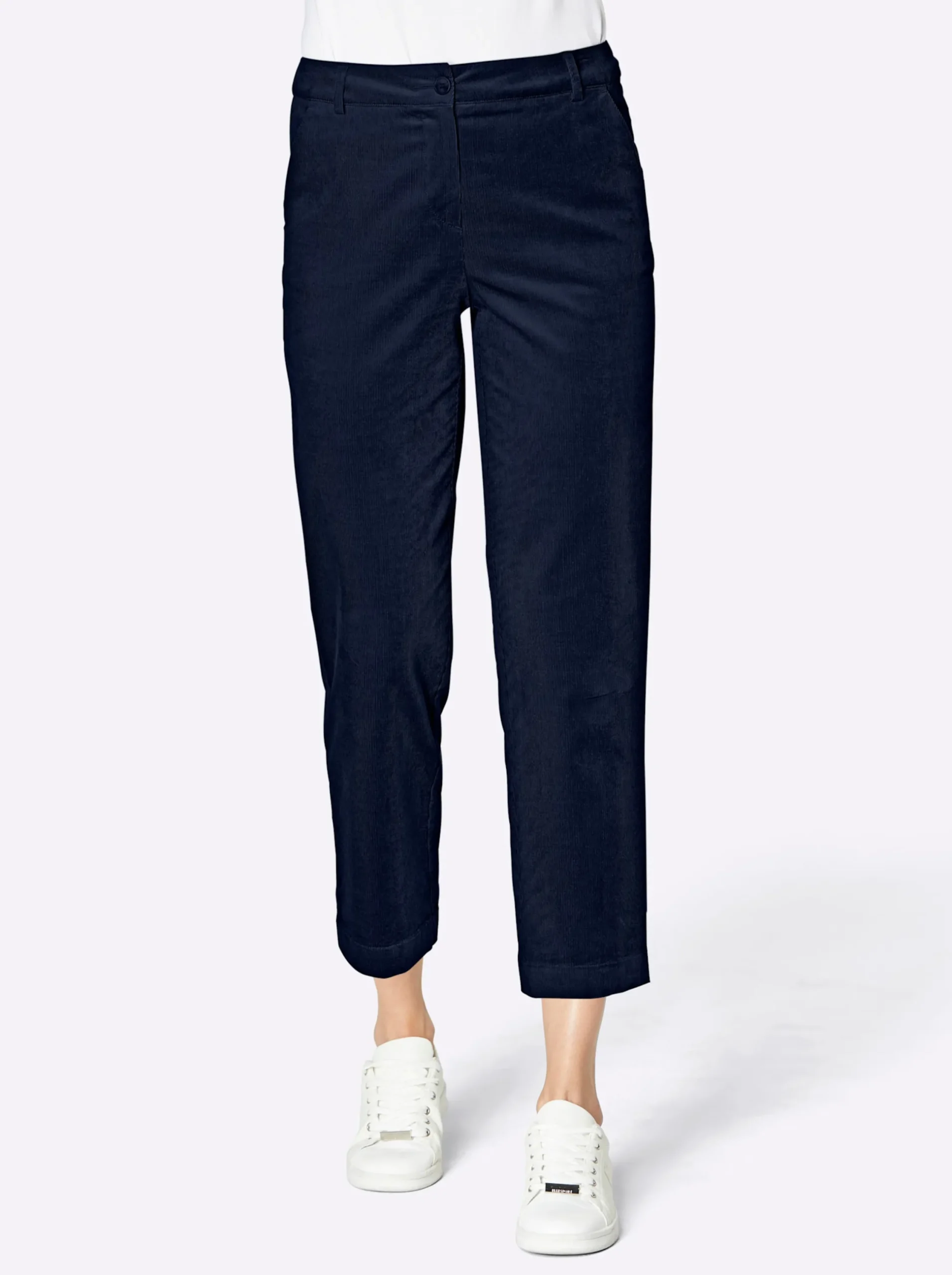 Hosen|Stehmann Comfort line Cordhose marine