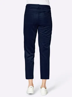 Hosen|Stehmann Comfort line Cordhose marine
