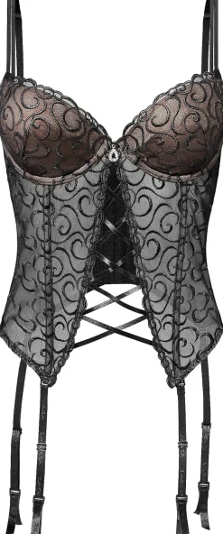 Bodies & Unterhemden|LASCANA Corsage schwarz
