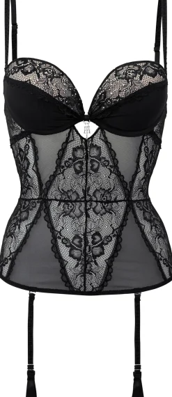 Bodies & Unterhemden|LASCANA Corsage schwarz