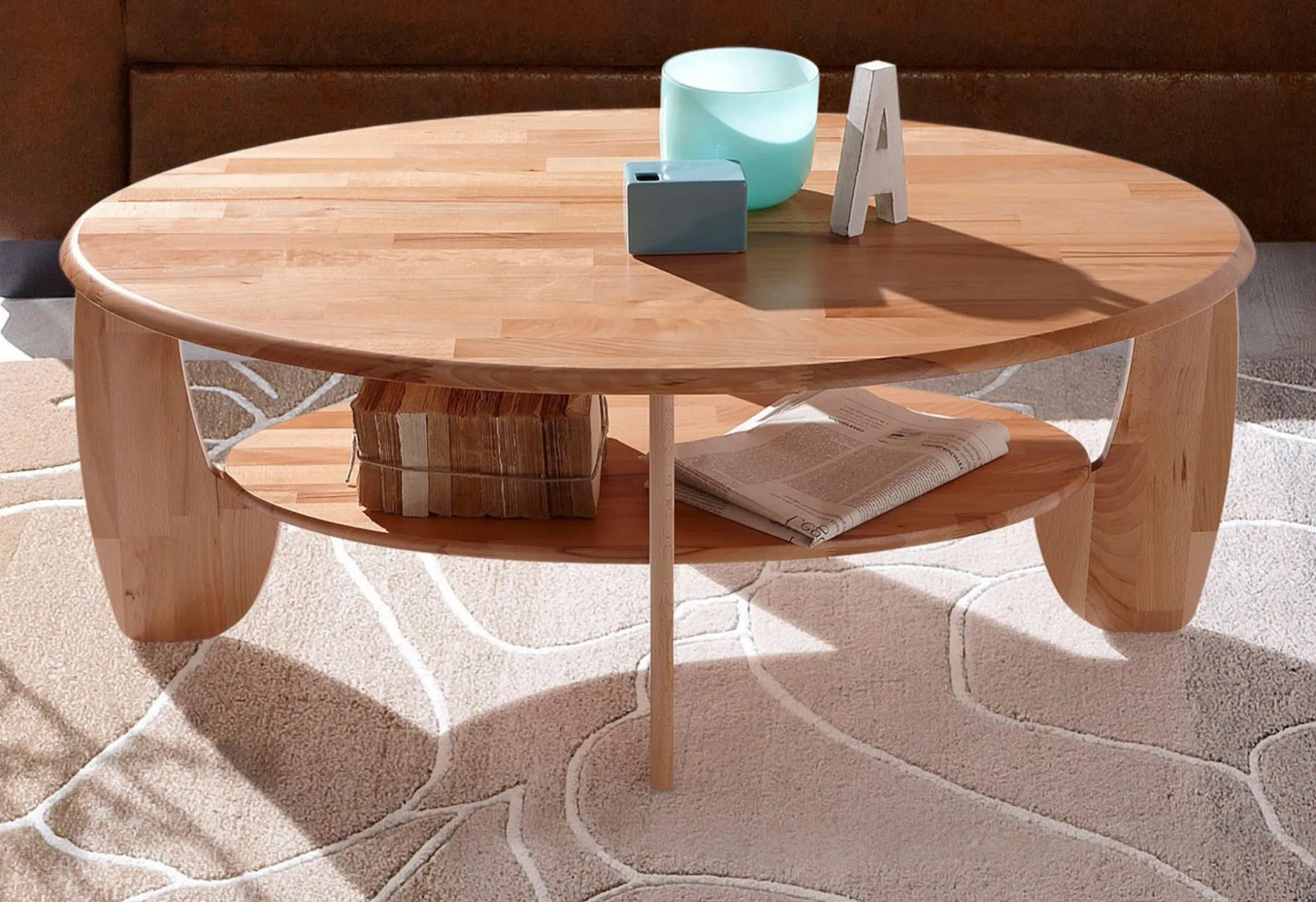 Tische|Home affaire Couchtisch kernbuche