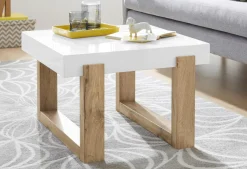 Tische|INOSIGN Couchtisch naturfarben/weiß