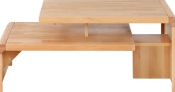 Tische|Home affaire Couchtisch kernbuche