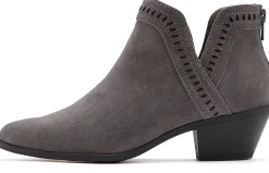 Stiefeletten|Stiefel|LASCANA Cowboy Stiefelette grau