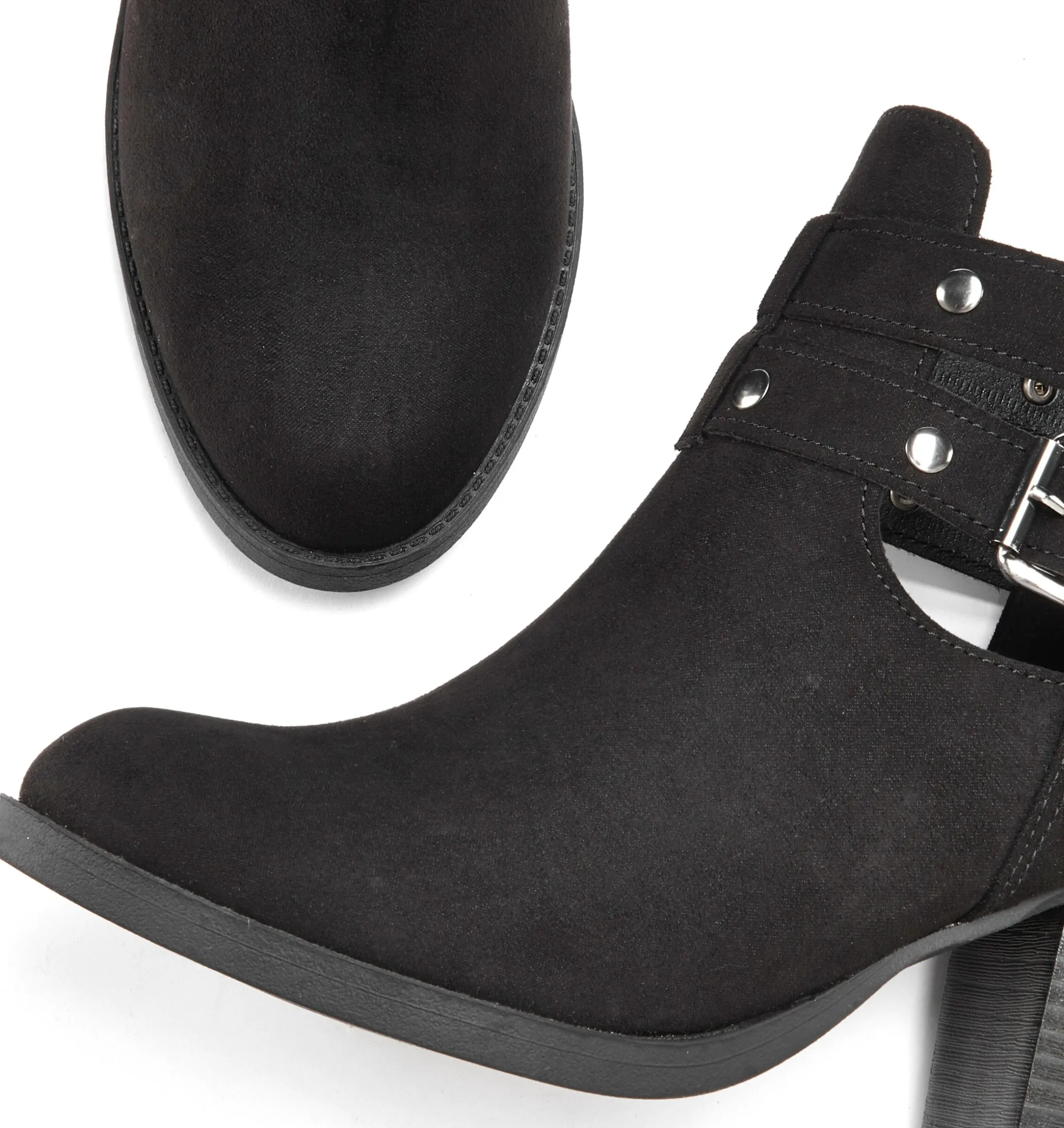 Stiefeletten|Stiefel|LASCANA Cowboy Stiefelette schwarz