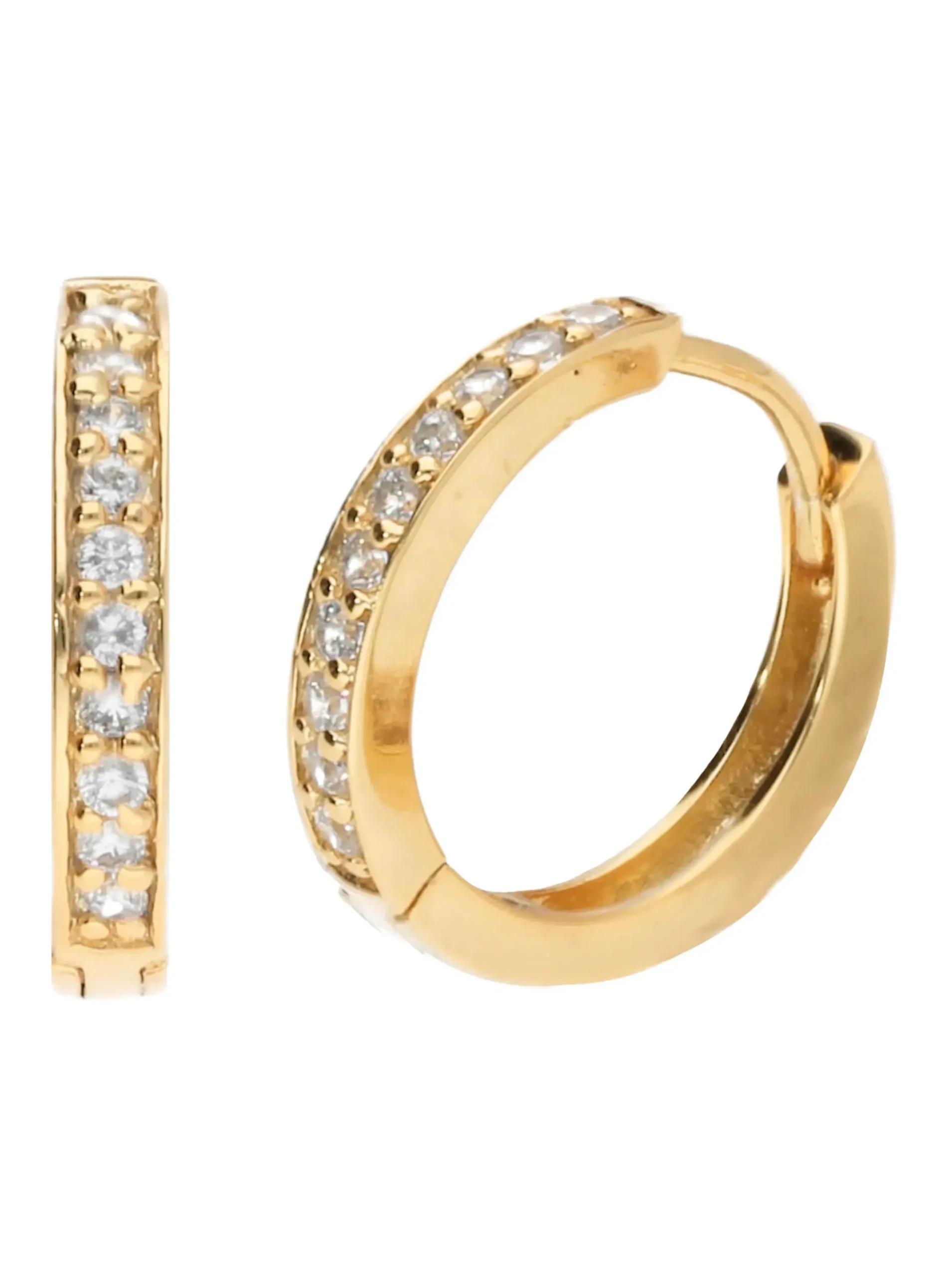 Schmuck| Creole Silbervergoldet925