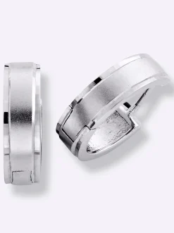 Schmuck| Creole Weißgold375