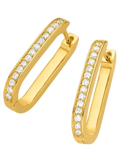 Schmuck| Creole Silbervergoldet925