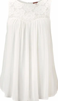 Strandmode|Buffalo Crepebluse creme