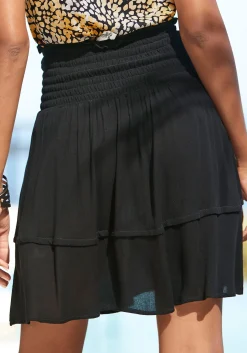 Strandmode|s.Oliver Crinklerock schwarz