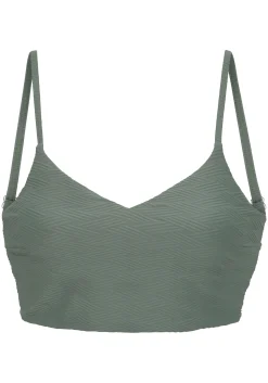 Bikinis|Sunseeker Crop-Bikini-Top oliv