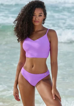 Bikinis|Sunseeker Crop-Bikini-Top lila