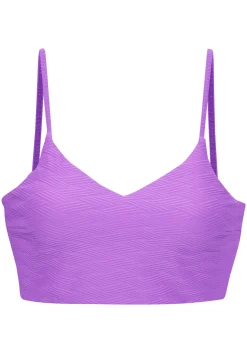Bikinis|Sunseeker Crop-Bikini-Top lila
