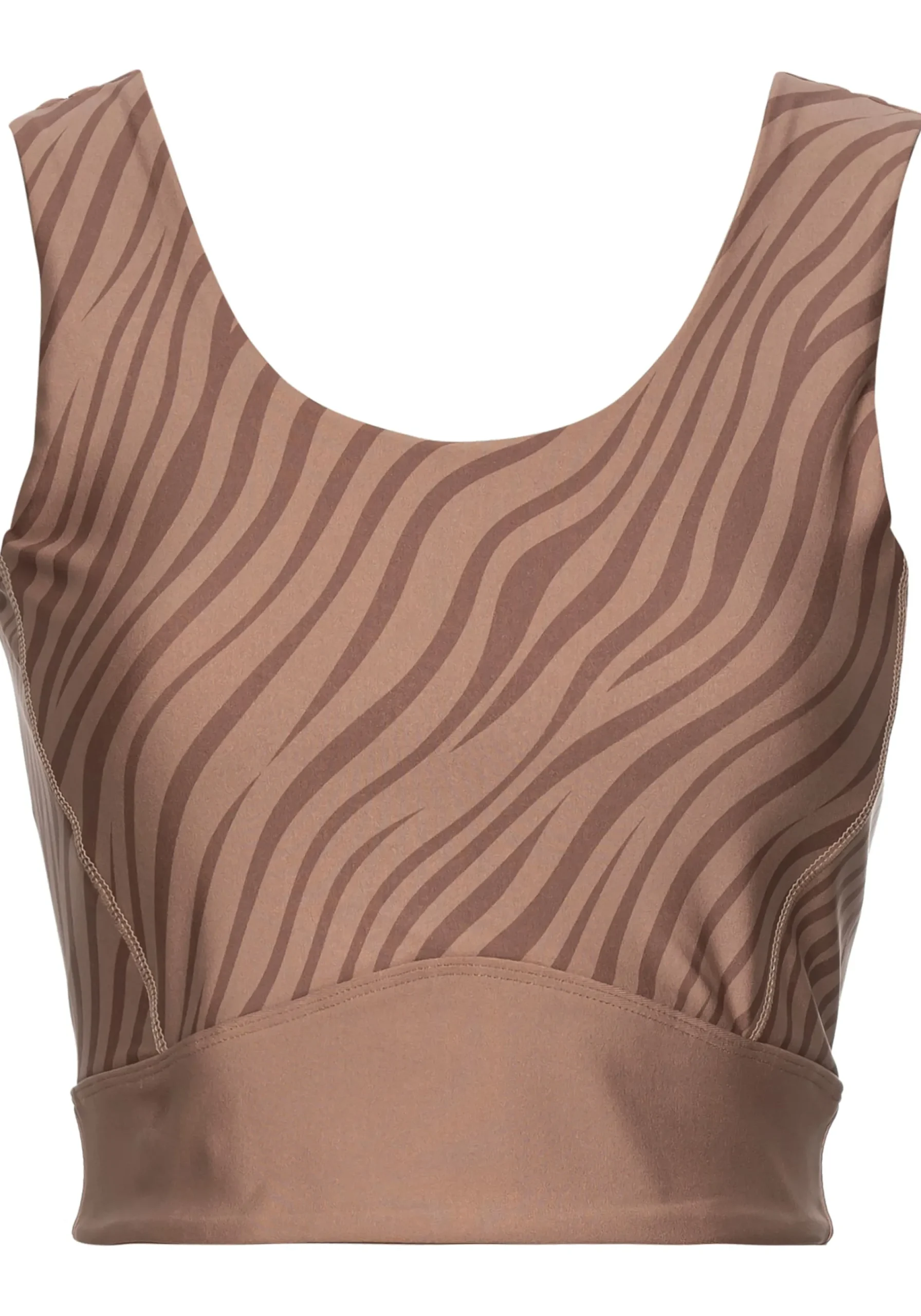 Shirts|LASCANA ACTIVE Crop-Top braun