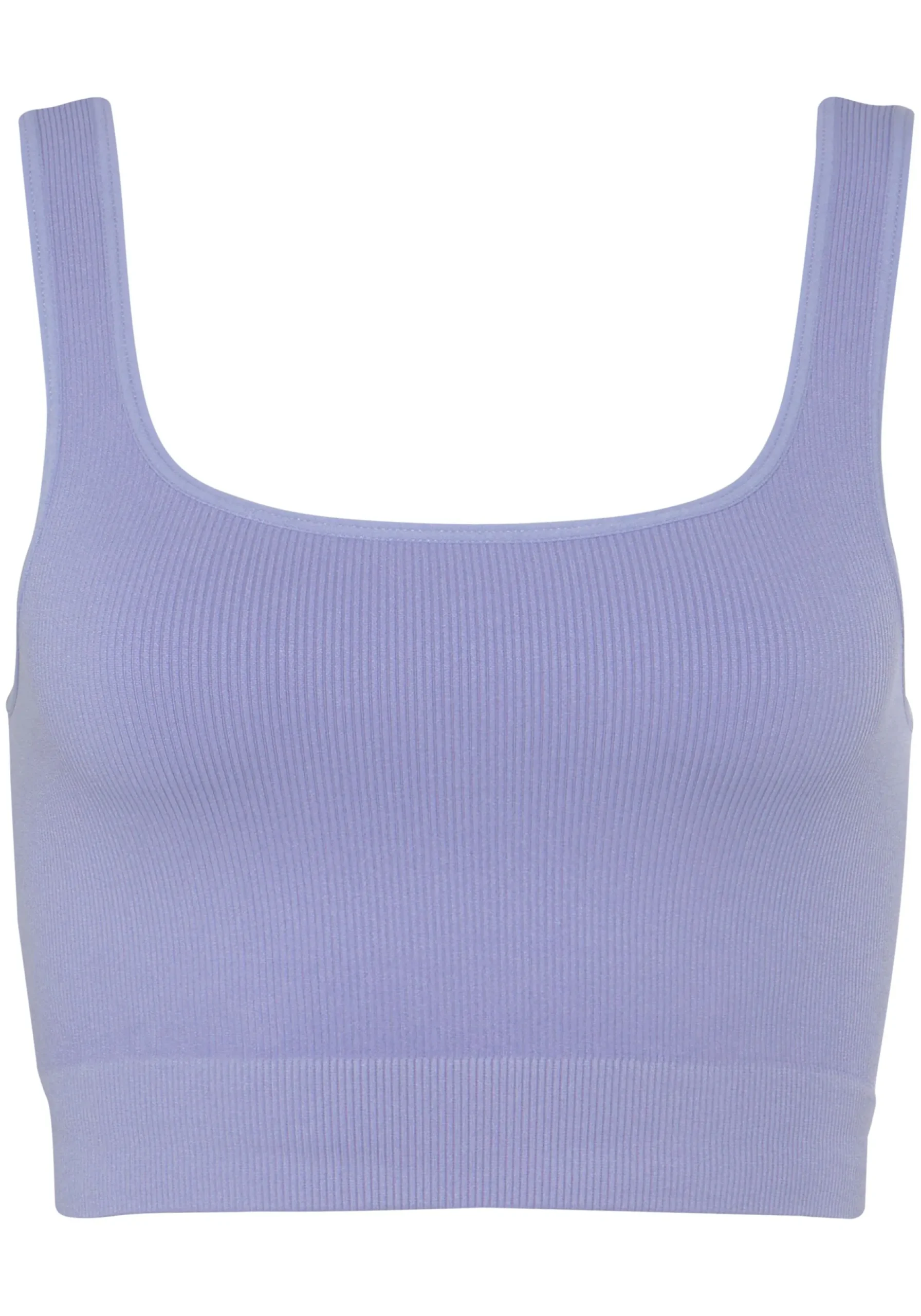 Strandmode|LASCANA Crop-Top lila