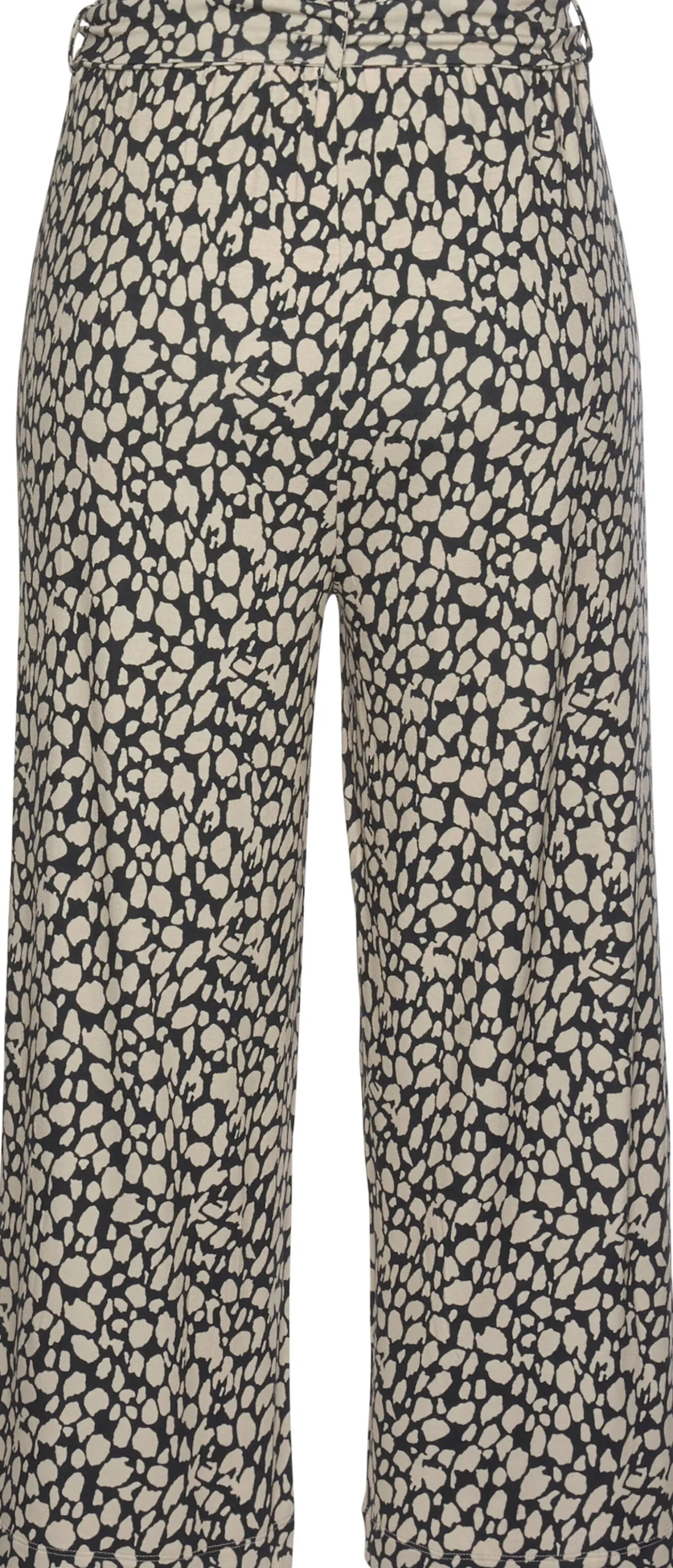 Strandmode|Hosen|LASCANA Culotte schwarz-sand-bedruckt