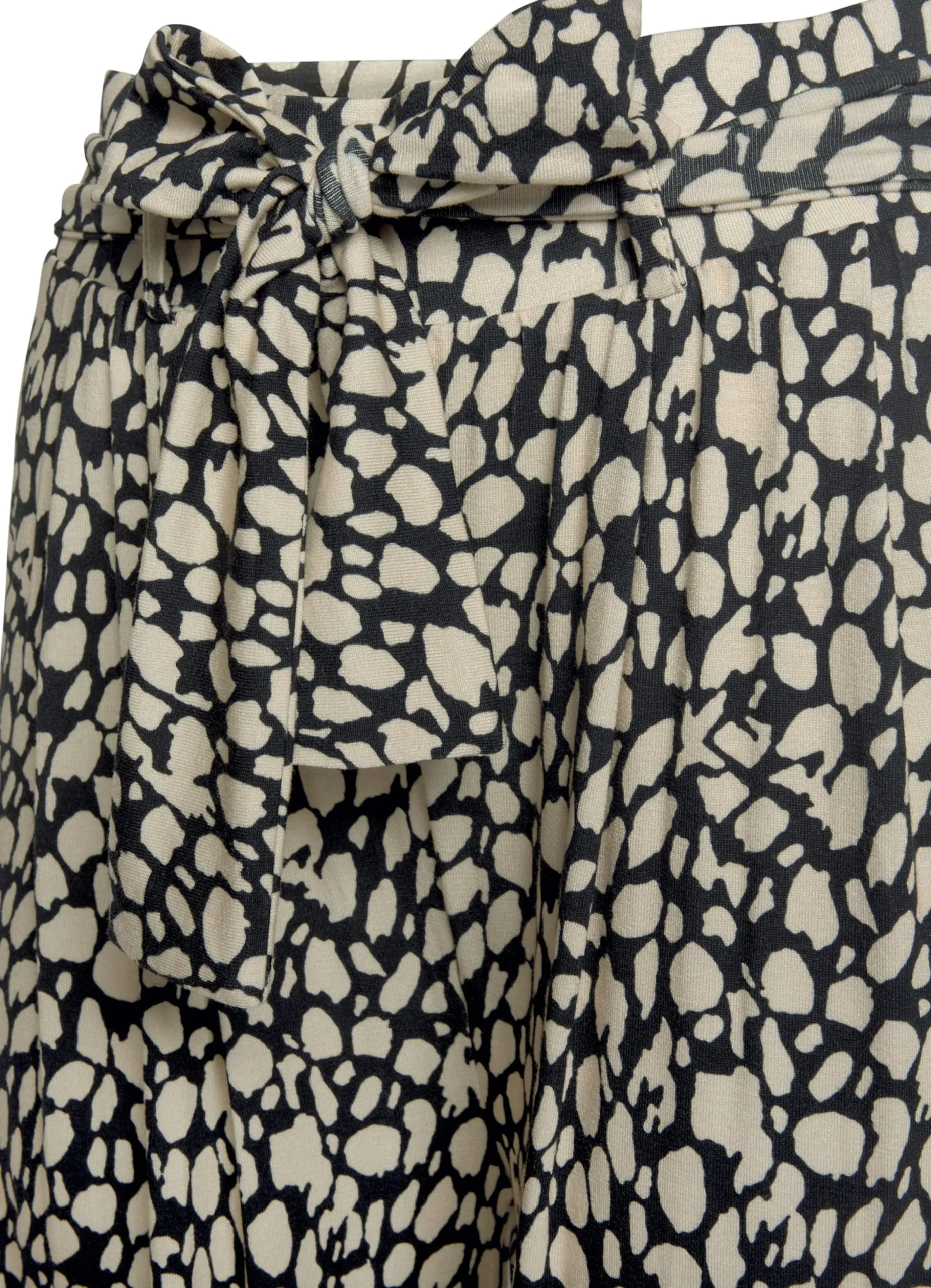Strandmode|Hosen|LASCANA Culotte schwarz-sand-bedruckt
