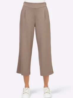 Hosen| Culotte taupe