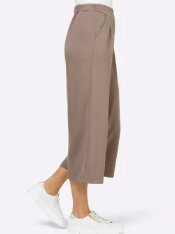 Hosen| Culotte taupe