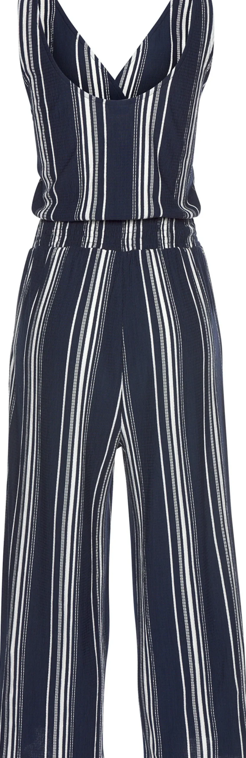 Strandmode|Overalls|LASCANA Culotte-Overall marine-weiß-gestreift