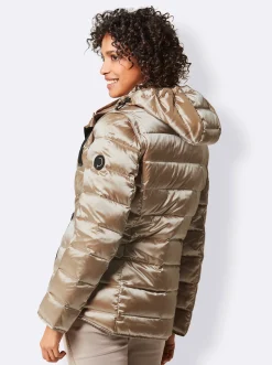 Jacken|CREATION L PREMIUM Daunenjacke sesam
