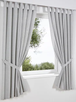 Gardinen & Rollos|heine home Dekoschal grau-offwhite