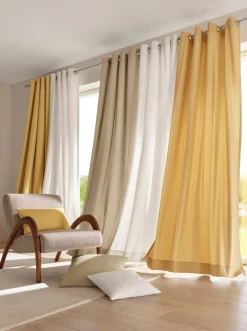 Gardinen & Rollos|heine home Dekoschal offwhite