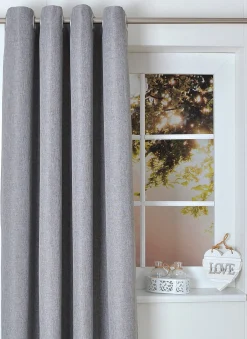 Gardinen & Rollos|heine home Dekoschal grau