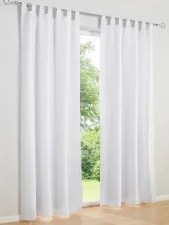 Gardinen & Rollos|heine home Dekoschal weiß