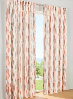 Gardinen & Rollos|heine home Dekoschal offwhite-orange