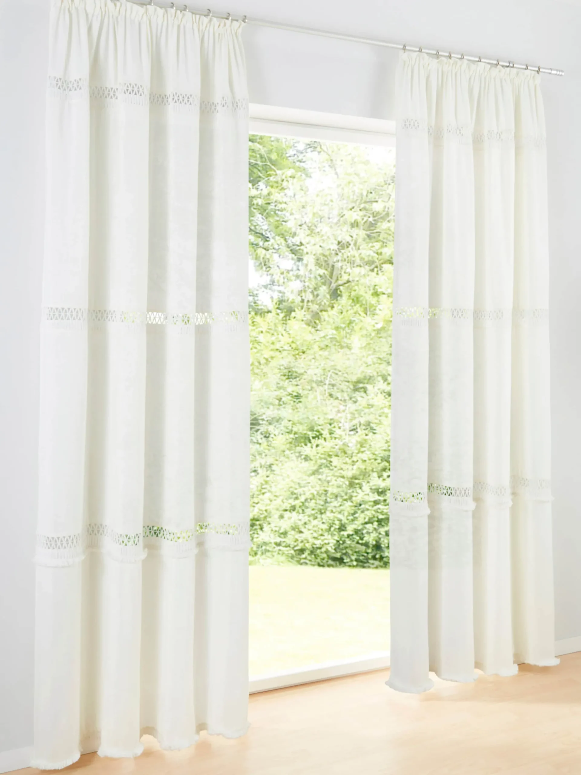 Gardinen & Rollos|heine home Dekoschal natur