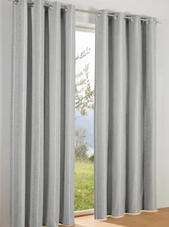Gardinen & Rollos|heine home Dekoschal grau